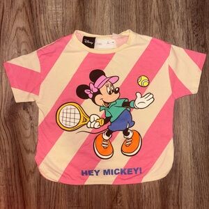 USED Toddler Girl Minnie Mouse T-Shirt